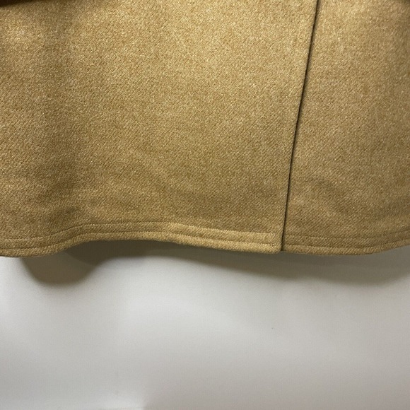 Vintage McGregor 70s Men’s Sherpa Lined Heavy Winter Jacket Pea Coat Tan Sz 38 - Picture 11 of 13